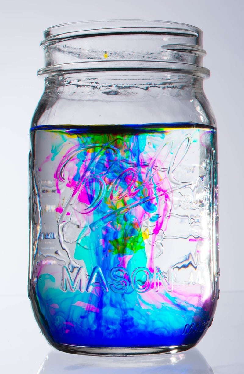Hand-Painted Mason Jars
